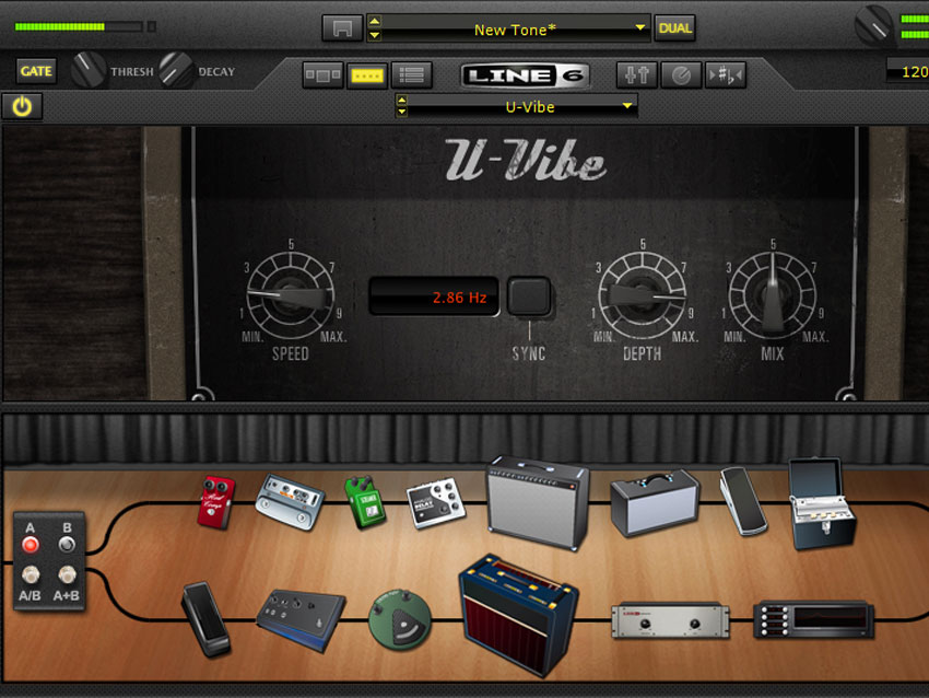 Intuitive tone control for recording guitarists