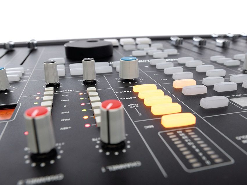 The added soundcard is great, but it's the control surface that really impresses.