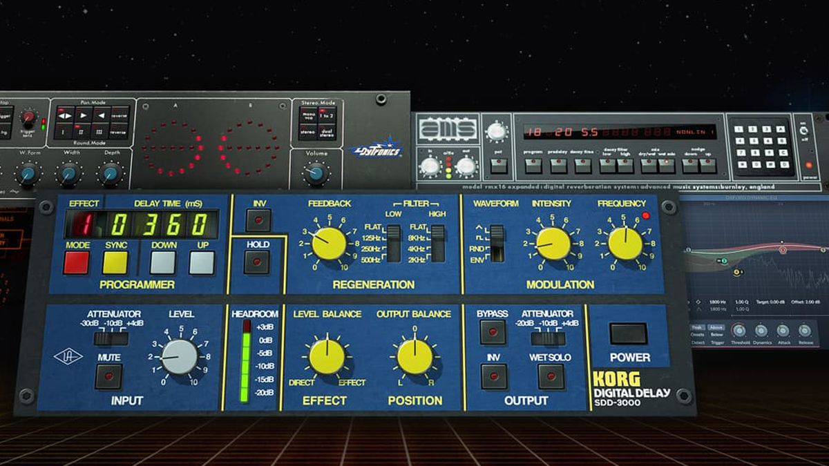 SDD3000 digital delay comes to UAD hardware and Apollo