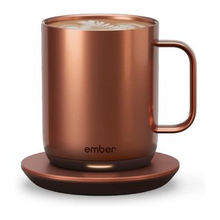 tried and tested gifts: ember mug in copper with matching coaster