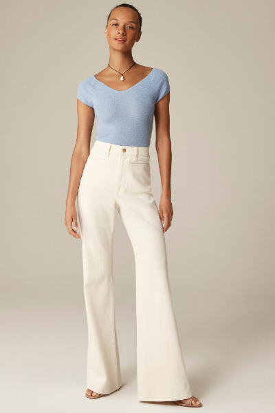J.Crew, High-Rise Flare Jean