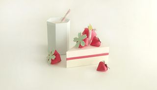 paper art food