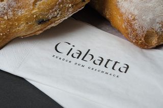 Haider's branding for Austria-based bakery Ciabatta was created at GREAT. The design system subtly incorporates a bread texture and the letter 'C'