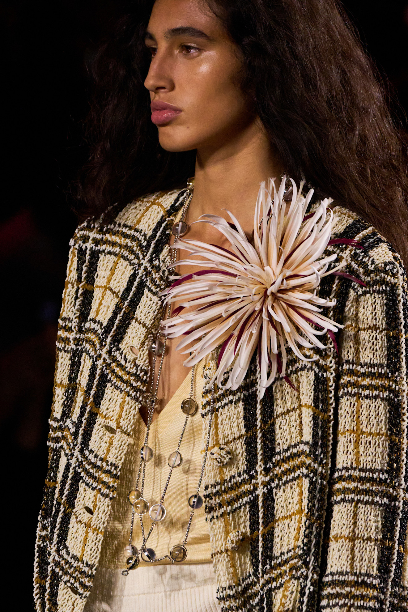 chanel spring 2026 flower brooch