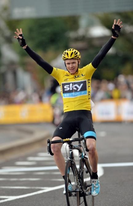 Chris Froome "won" the Saitama Criterium.