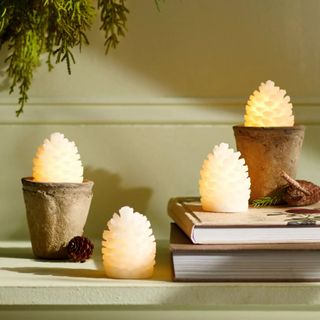 Pinecone LED lights