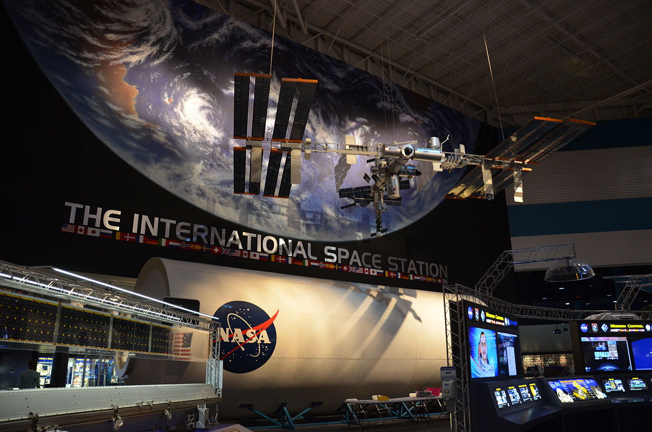 Space Station Lands in Houston in StateoftheArt NASA Exhibit Space