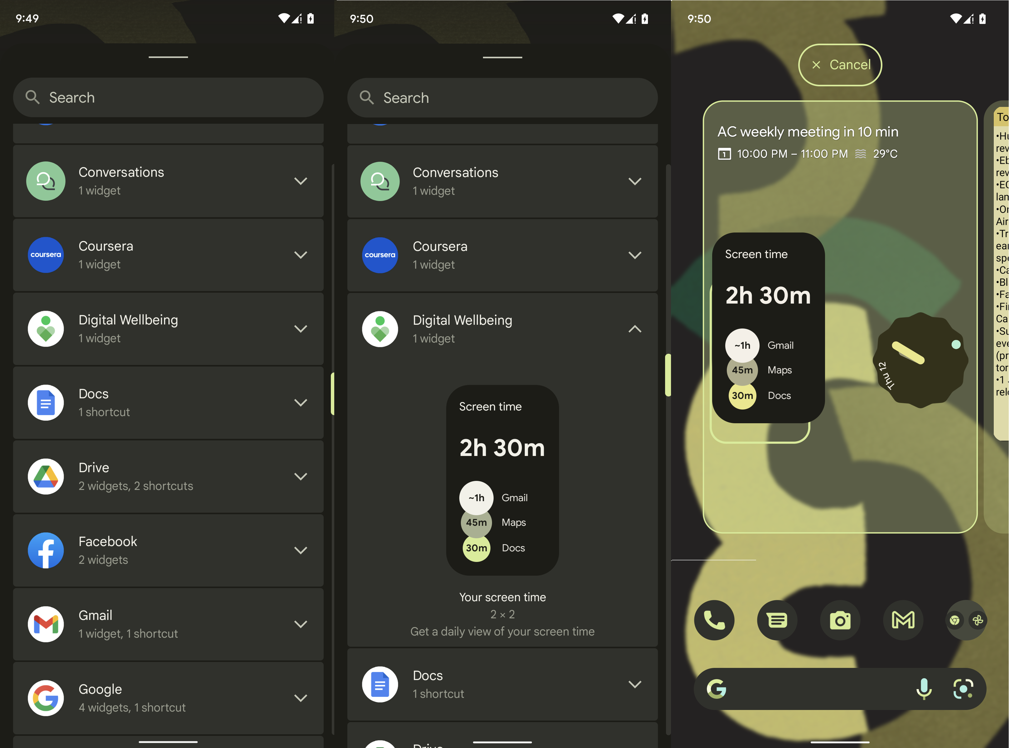 Como ativar o widget Digital Wellbeing no Android 12