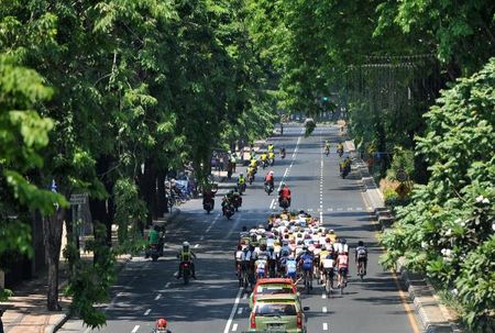 The bunch heads out on stage two.