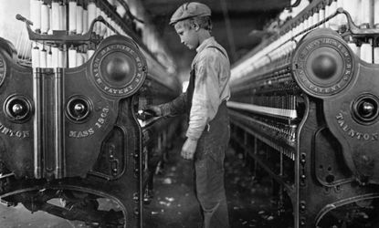 Child mill worker