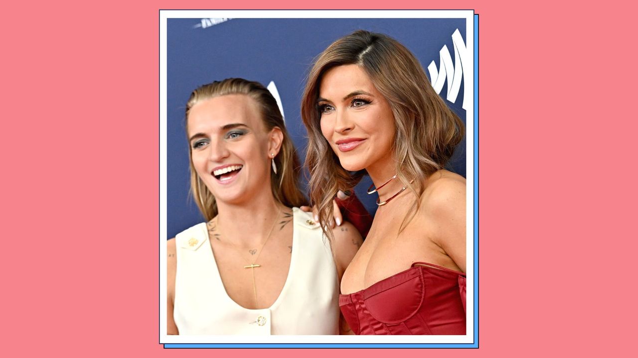 Chrishell Stause and G Flip attend the 34th Annual GLAAD Media Awards Los Angeles at The Beverly Hilton on March 30, 2023 in Beverly Hills, California