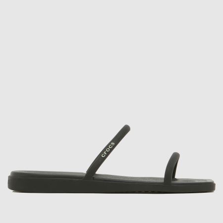 Crocs Miami Two Strap in Black
