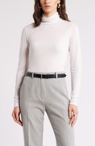 Nordstrom, Lyocell 
Wool Turtleneck