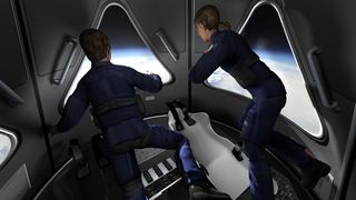 Space Adventures' Suborbital Vehicle Interior 3