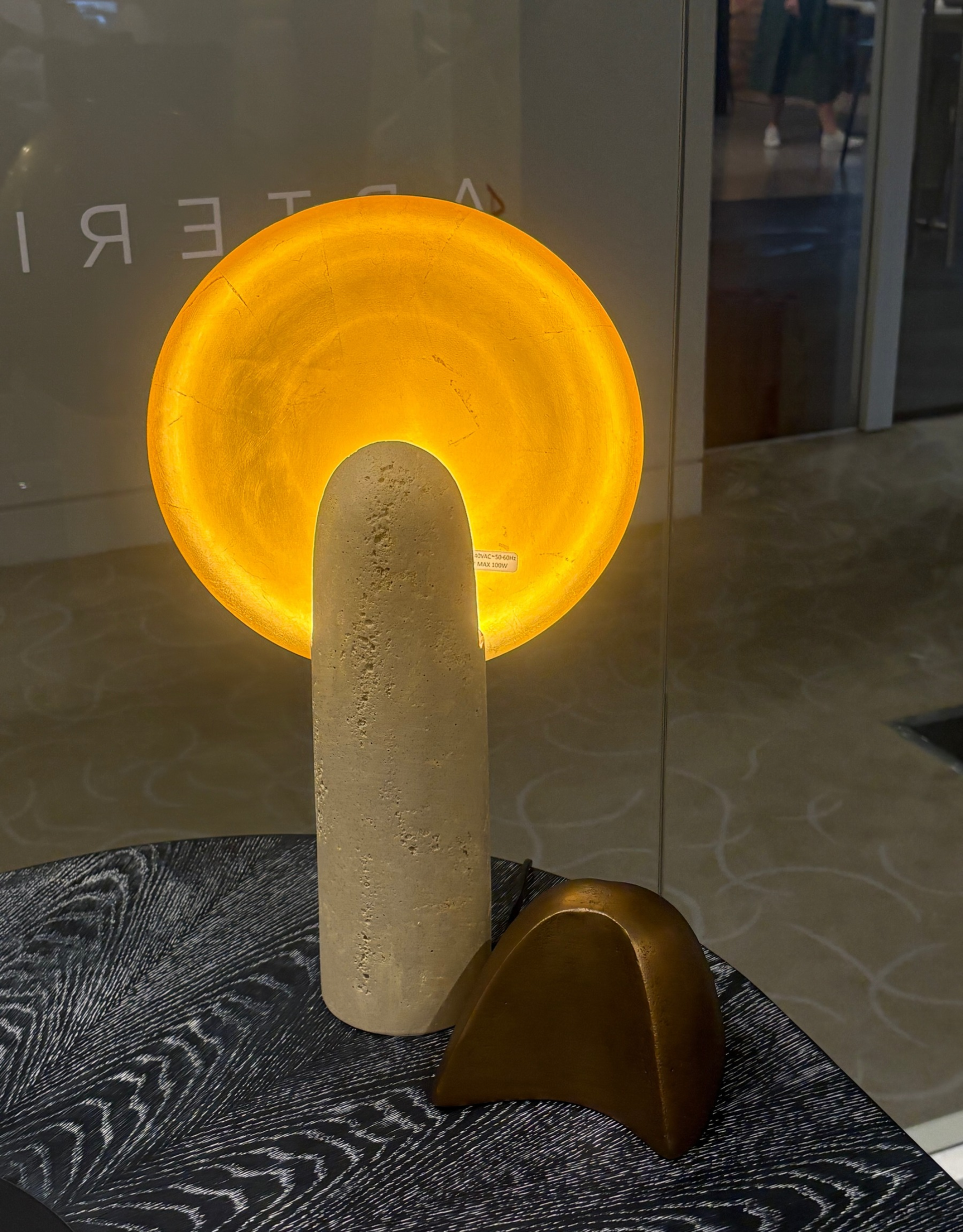 Side lamp at Arteriors at LDF
