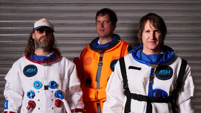 Ash dressed as astronauts