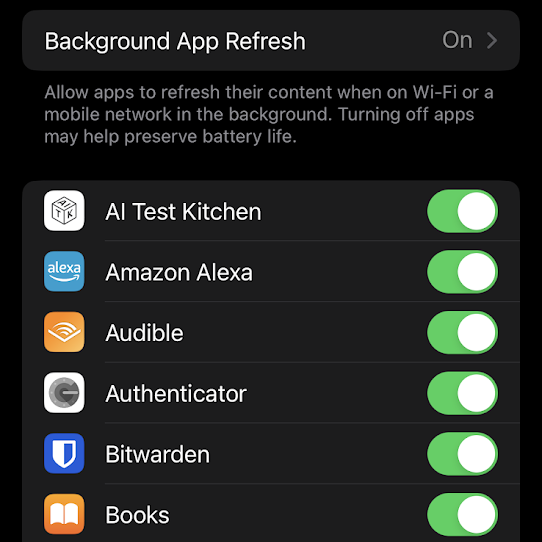 iPhone battery saving tips