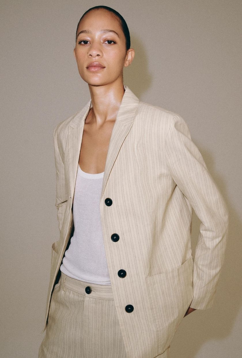 ZARA, Striped Blazer
