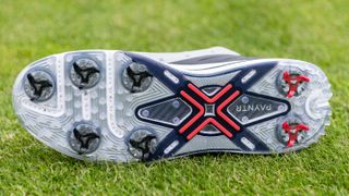 The outsole of the Payntr X 004 RS golf shoe
