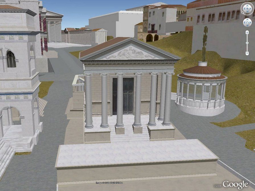 Google Earth adds Ancient Rome 3D layer TechRadar