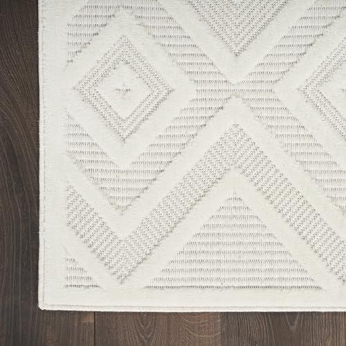 Ivory White 6' X 9' Rug