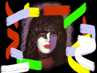 Kiss's Paul Stanley is an artist