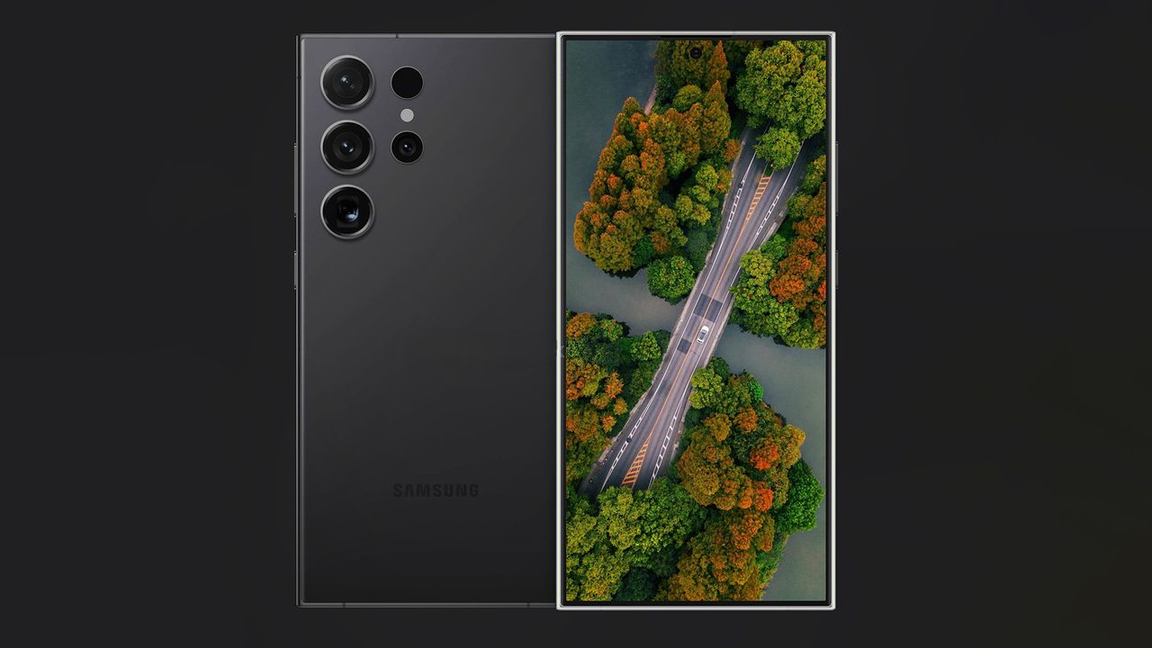 Samsung Galaxy S24 Ultra render