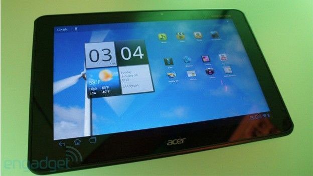 Best Tablets 2012: Acer Iconia A700 tablet