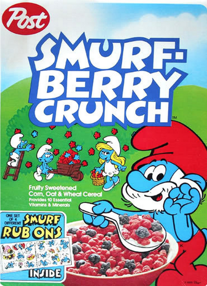 1983: Smurf-Berry Crunch