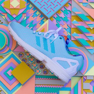 Adidas paper art