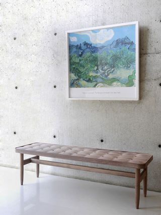 trompe l’oeil bench