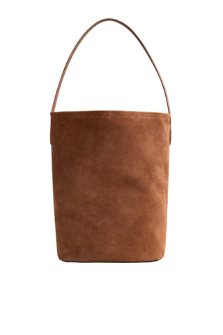 J.Crew Berkeley Bucket Bag in Leather and Suede