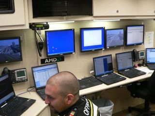 Inside NASCAR's mobile timing and scoring Technology Center vehicle