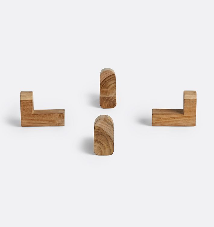 wooden plant pot risers