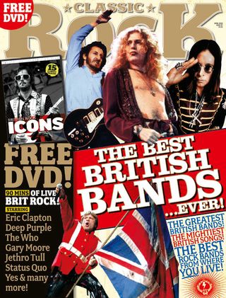 The cover of Classic Rock magazine issue 117