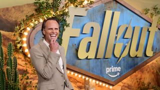 Walton Goggins attends the premiere of Amazon Prime Video's "Fallout" Season 2 at the Academy Museum of Motion Pictures on December 08, 2025 in Los Angeles, California.