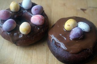 Mini Egg doughnuts