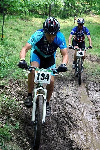 Carving through the mud