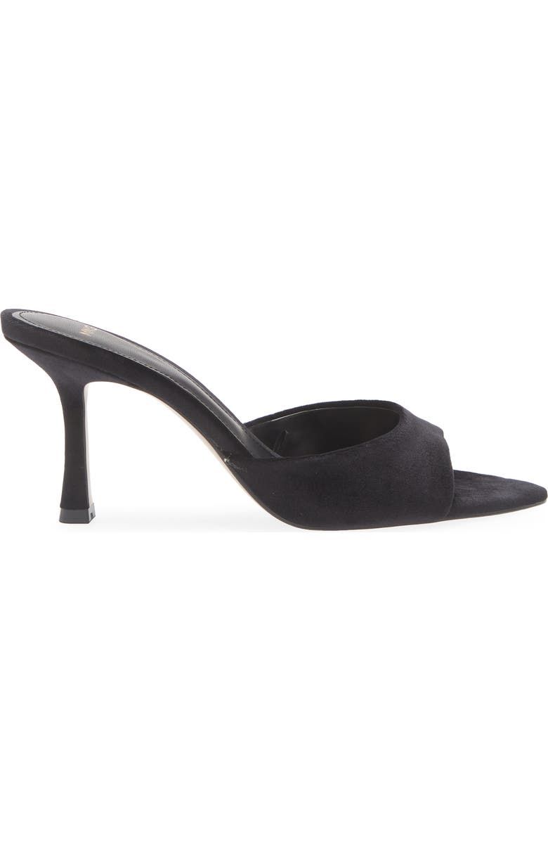 Velvet Slide Sandal