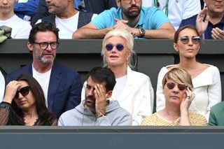 Hugh Jackman at Wimbledon