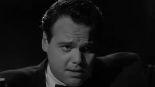 Vincent D'Onofrio as Orson Welles in a tux in Ed Wood