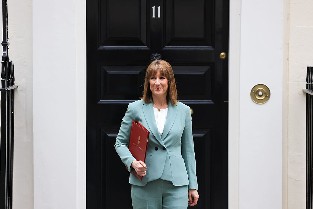 Rachel Reeves leaving Number 11 Downing Street