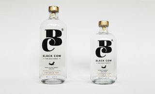 Cow's milk is used to distill Black Cow Vodka