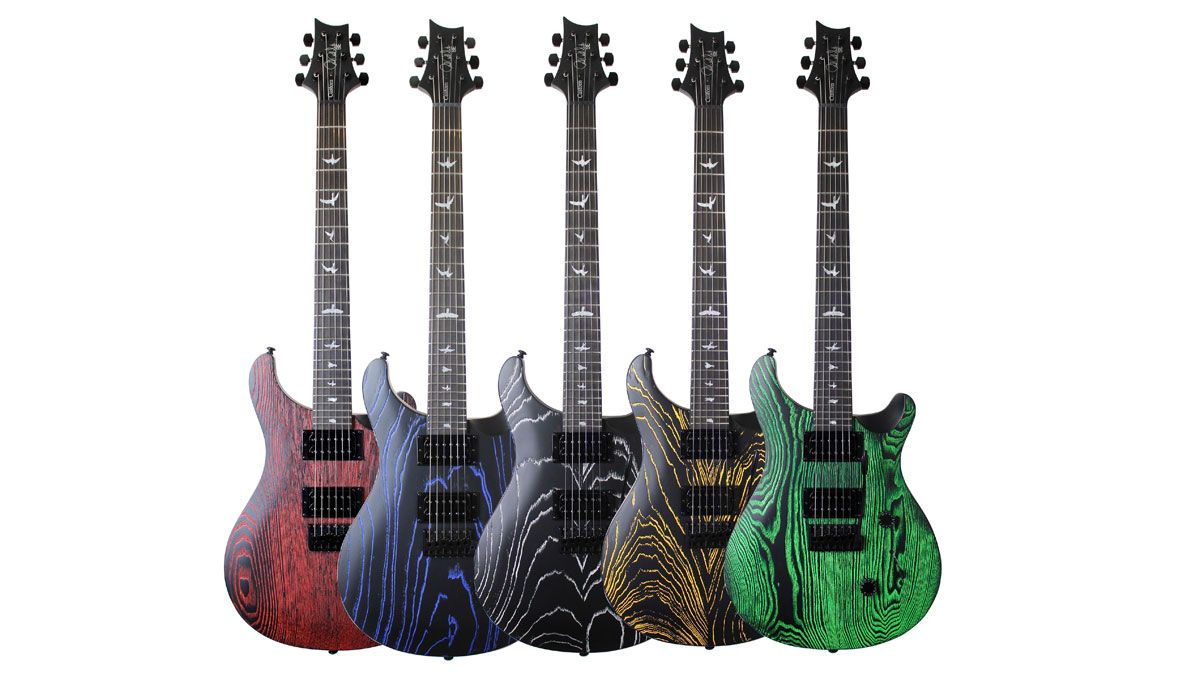 PRS Sand-Blasted Swamp Ash electric guitars