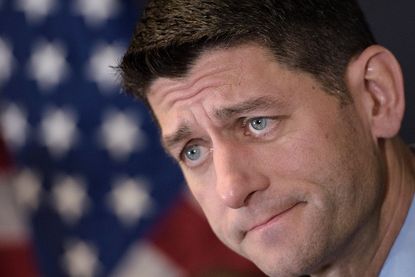 Paul Ryan is not pleased with the current state of politics. 
