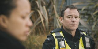 Cat Simmons and Andrew Lancel as coppers Bill and Andrea in Casualty