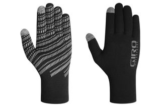 Giro Xnetic H20 Cycling Glove front and back on a white background