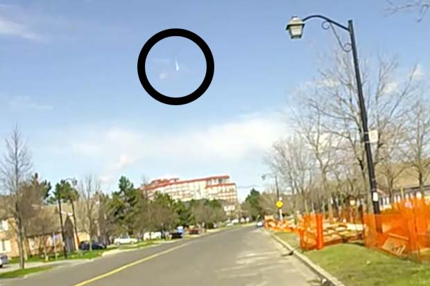 Daytime Fireball Over Toronto