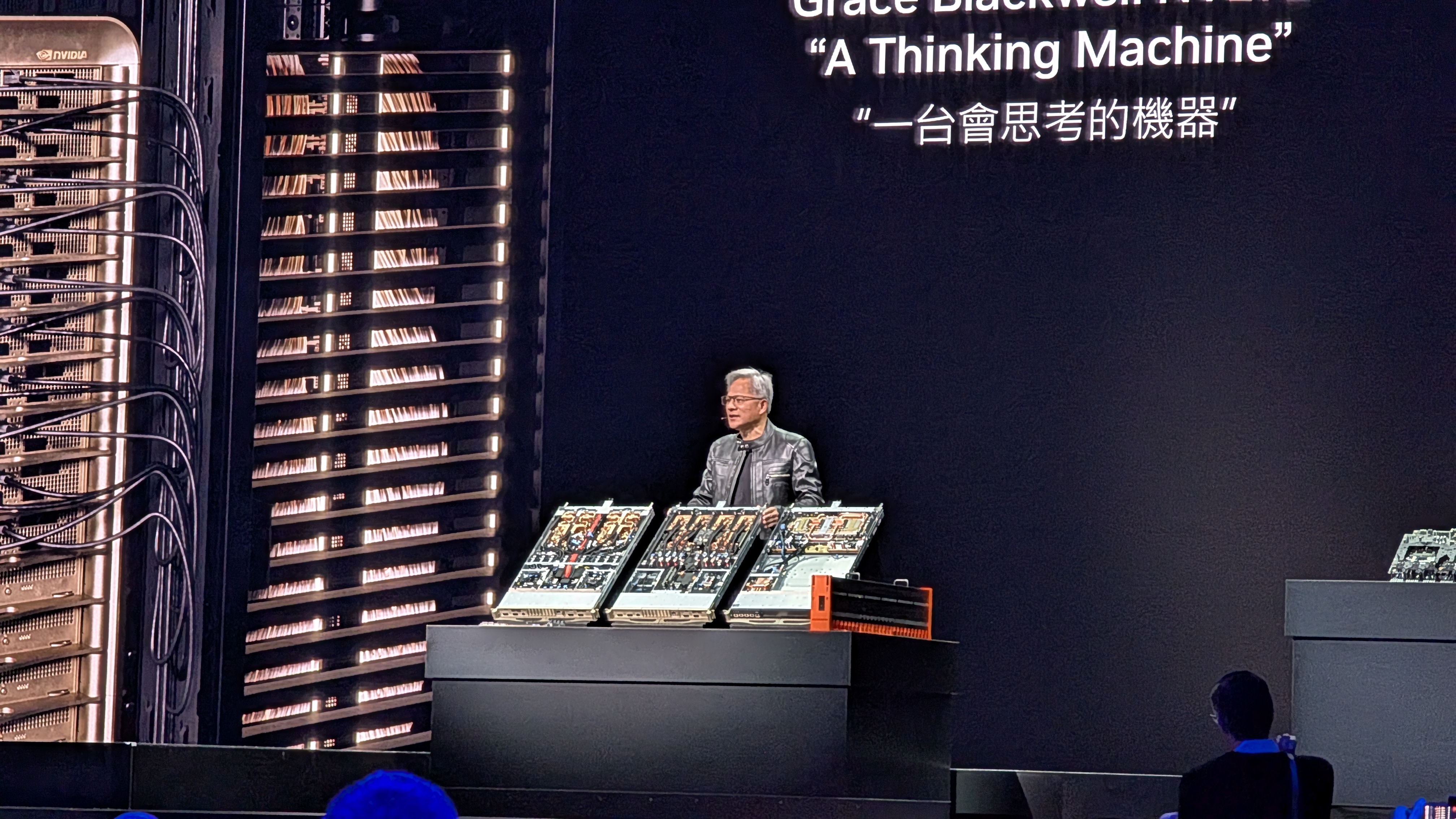 Nvidia Grace Blackwell based server systems at Computex 2025