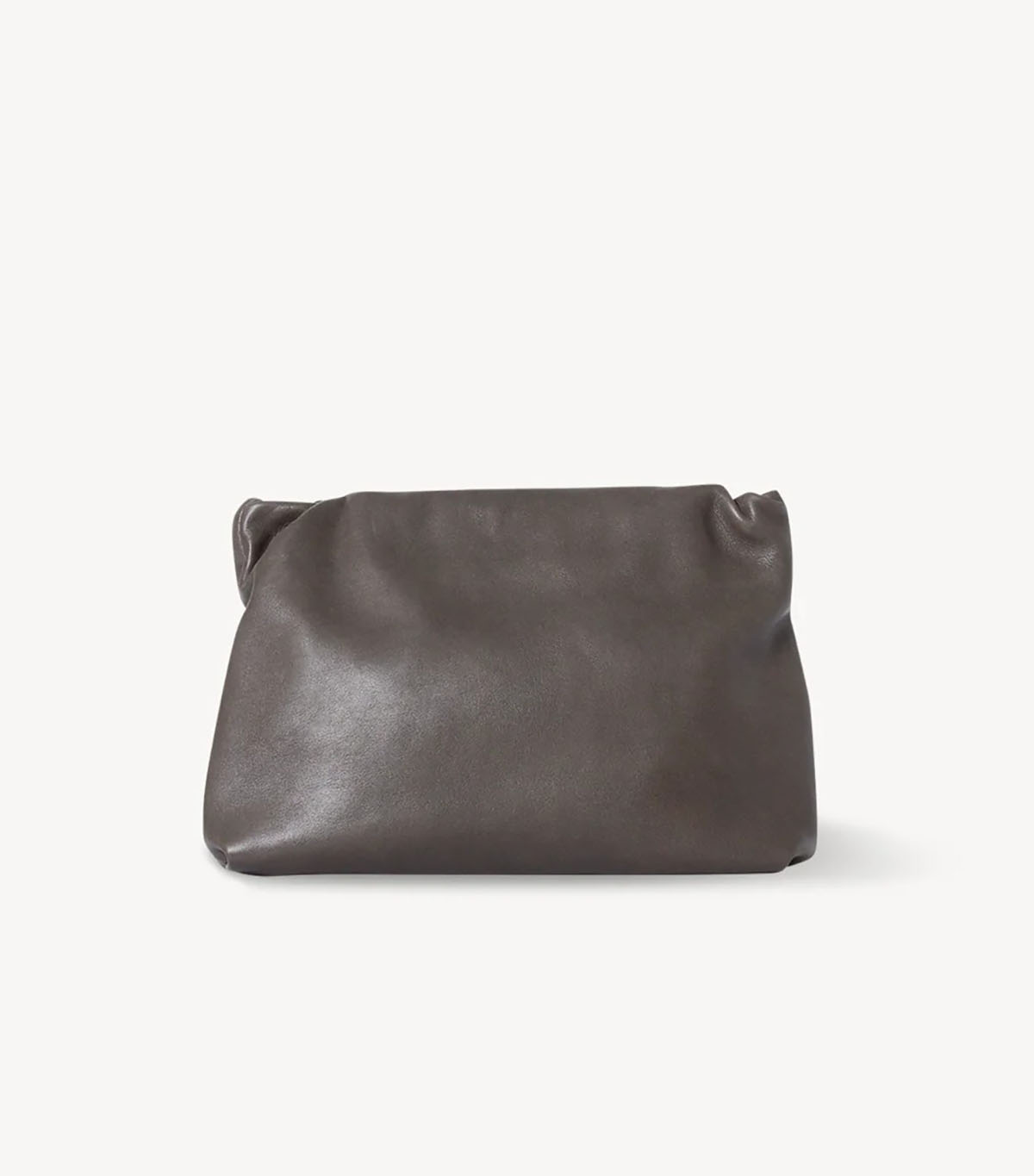The Row, Bourse Clutch Bag in Leather